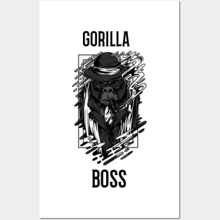 Gorilla Boss Posters and Art